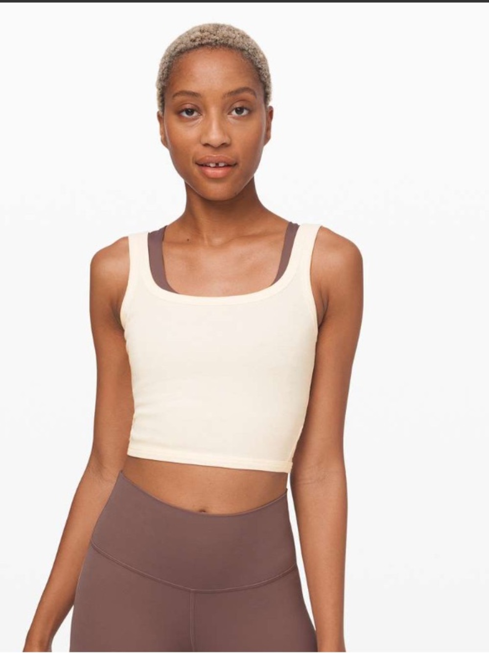 Lululemon Held Tight Tank Top in angel wing